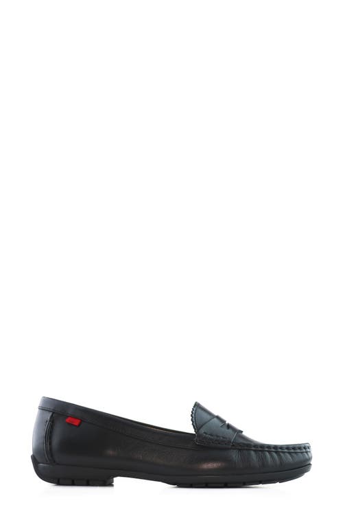 Marc Joseph New York Carrol Street 2.0 Penny Loafer In Black Napa