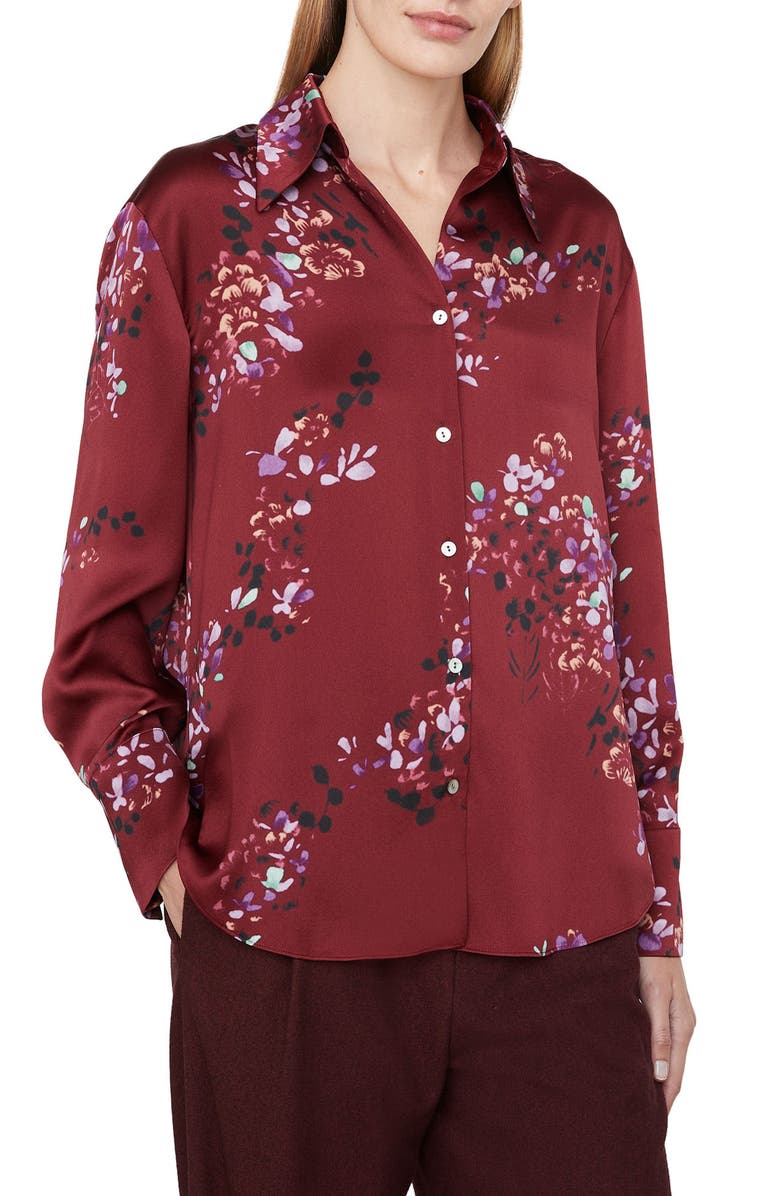 Vince Forsythia Button-Up Shirt, Main, color,