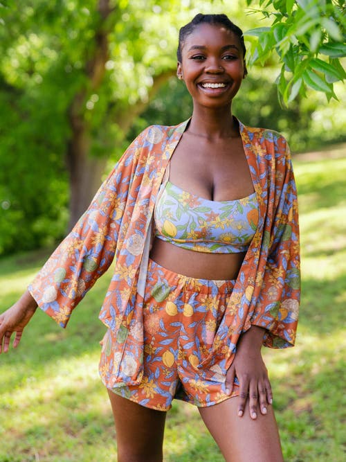 Kitty And Vibe Cover Up Shorts