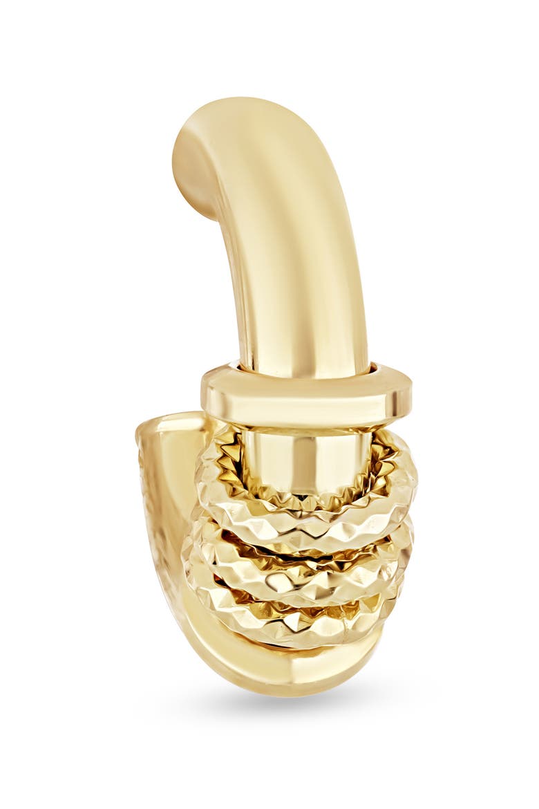 14K Gold Hoop Earrings, Alternate, color, 14K YELLOW GOLD