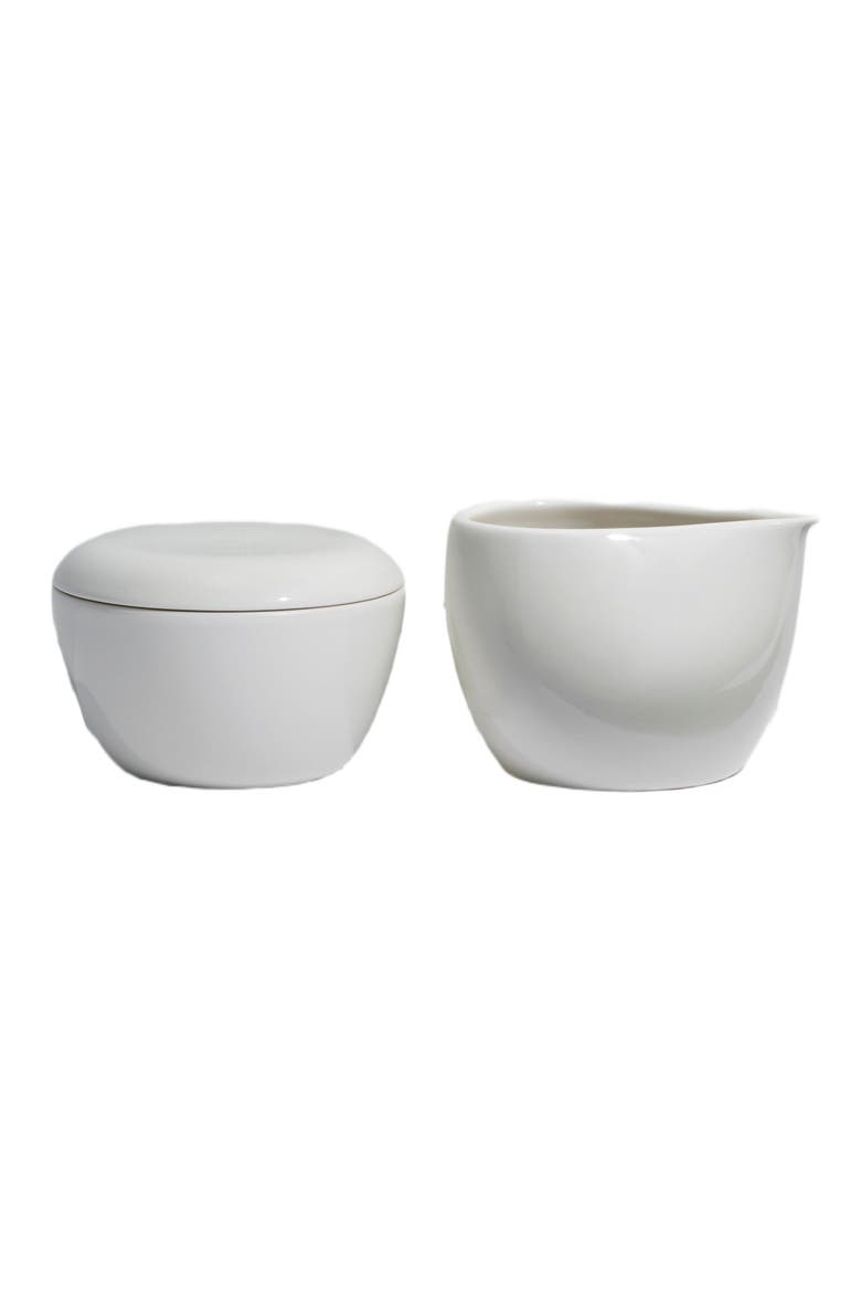 Short Pitcher & Switch Bowl Set, Main, color, White