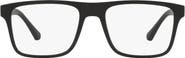 Emporio Armani 54mm Rectangular Optical Glasses