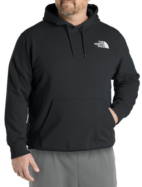 The North Face Hoodie With Adjustable Drawstring And Kangaroo Pocket In Black