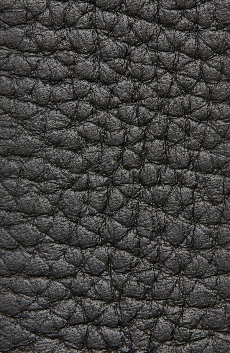 Canali Tubular Pebbled Deerskin Belt, Alternate, color, 