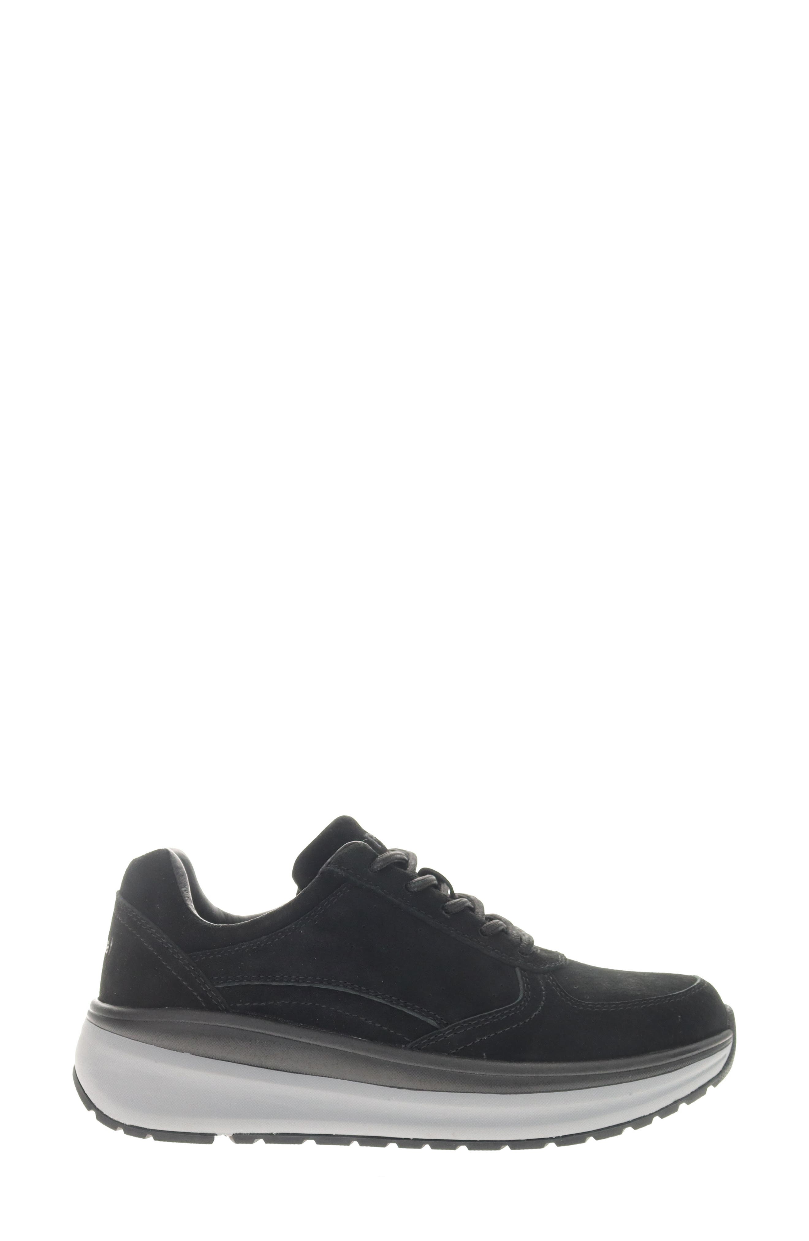Propét Ultima Sneaker, Alternate, color, Black Suede
