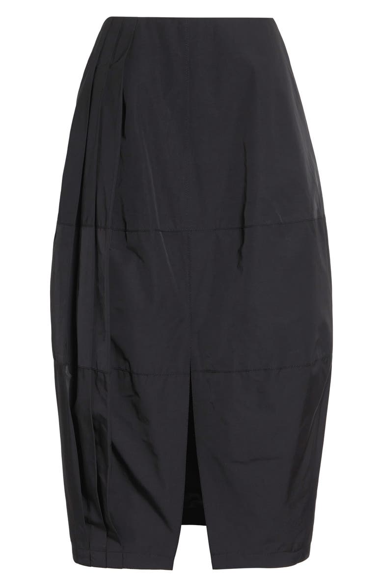 ISRAELLA KOBLA Daphne Lantern Midi Skirt, Alternate, color, Black