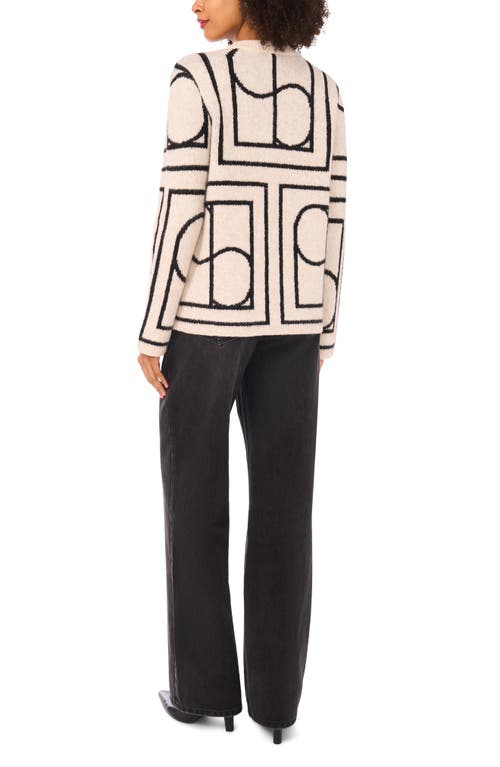 Halogen ® Geometric Sweater In Neutral