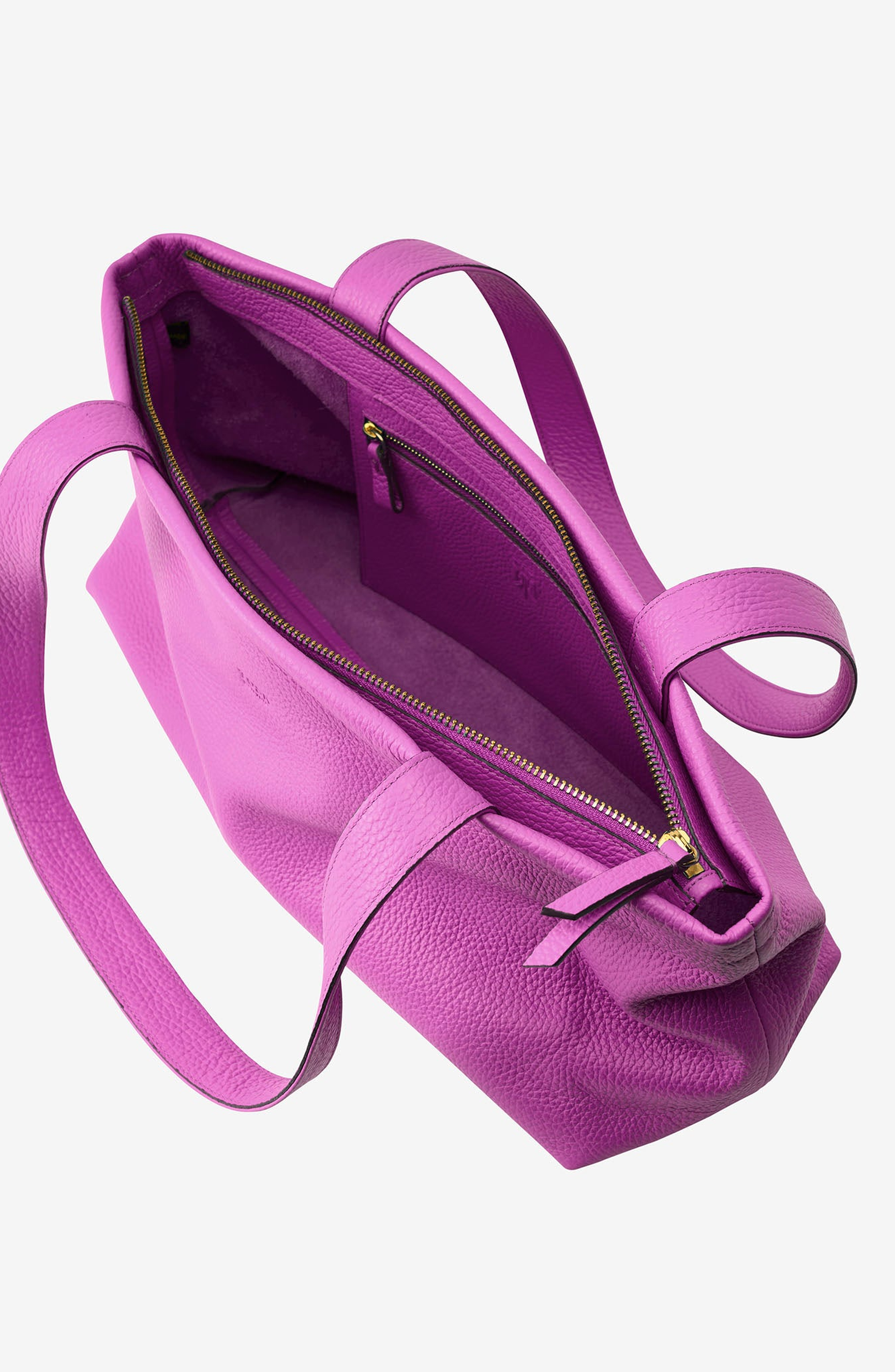 Anaya Zip Top Tote, Alternate, color, Magenta