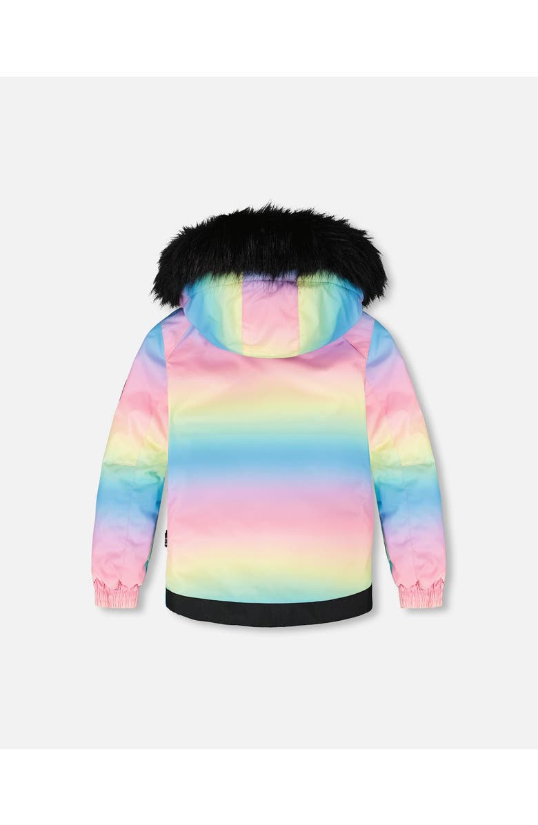 Deux par Deux Two-Piece Play Snowsuit, Alternate, color, Smiley Face Girl