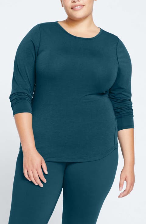 Mia Movement Long Sleeve Top (Plus)