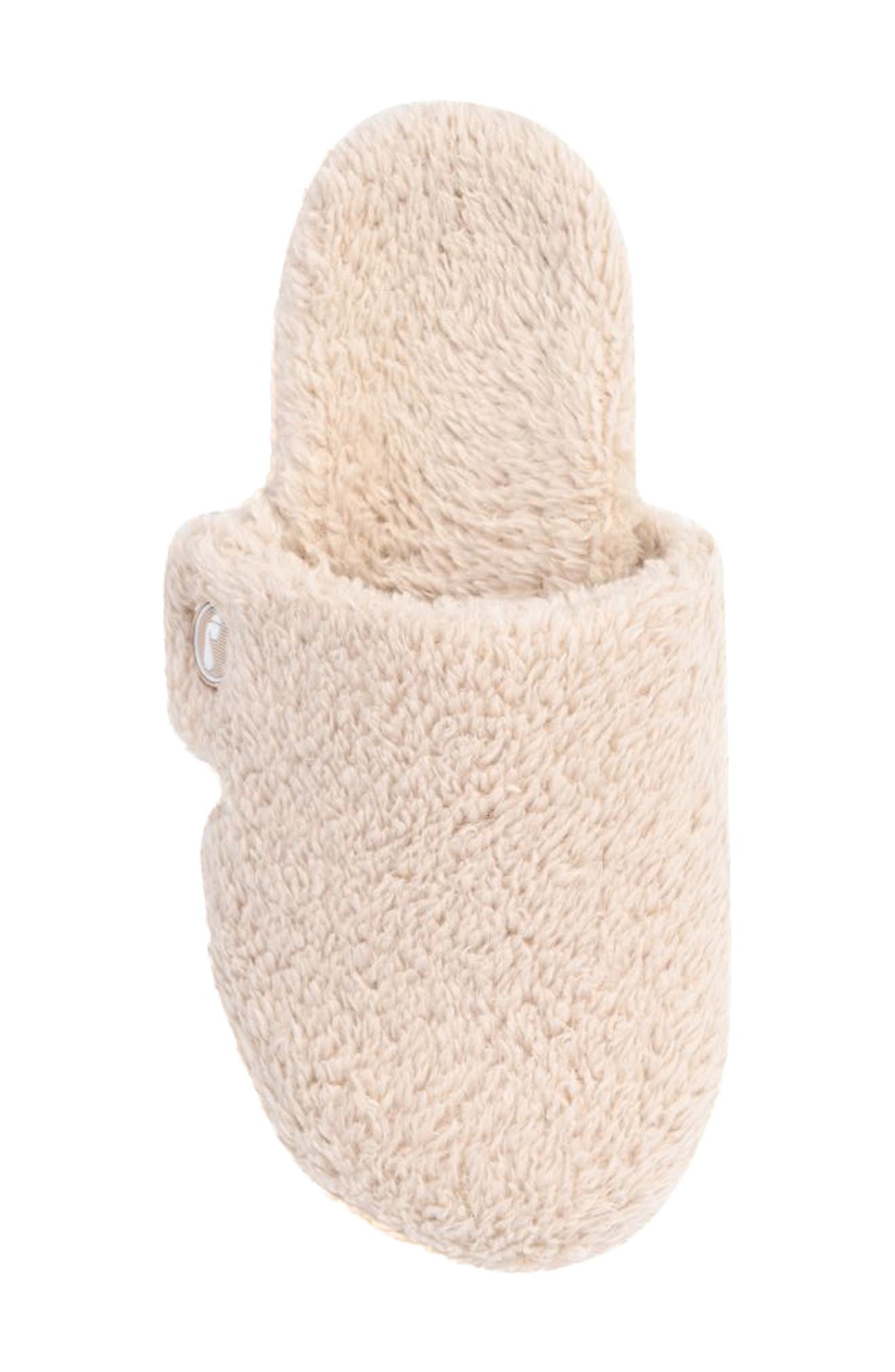 Zara II Scuff Slipper, Alternate, color, NUDE