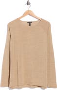 Eileen Fisher Merino Wool Crewneck Sweater