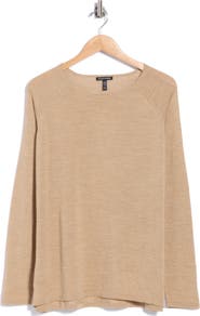 Eileen Fisher Merino Wool Crewneck Sweater