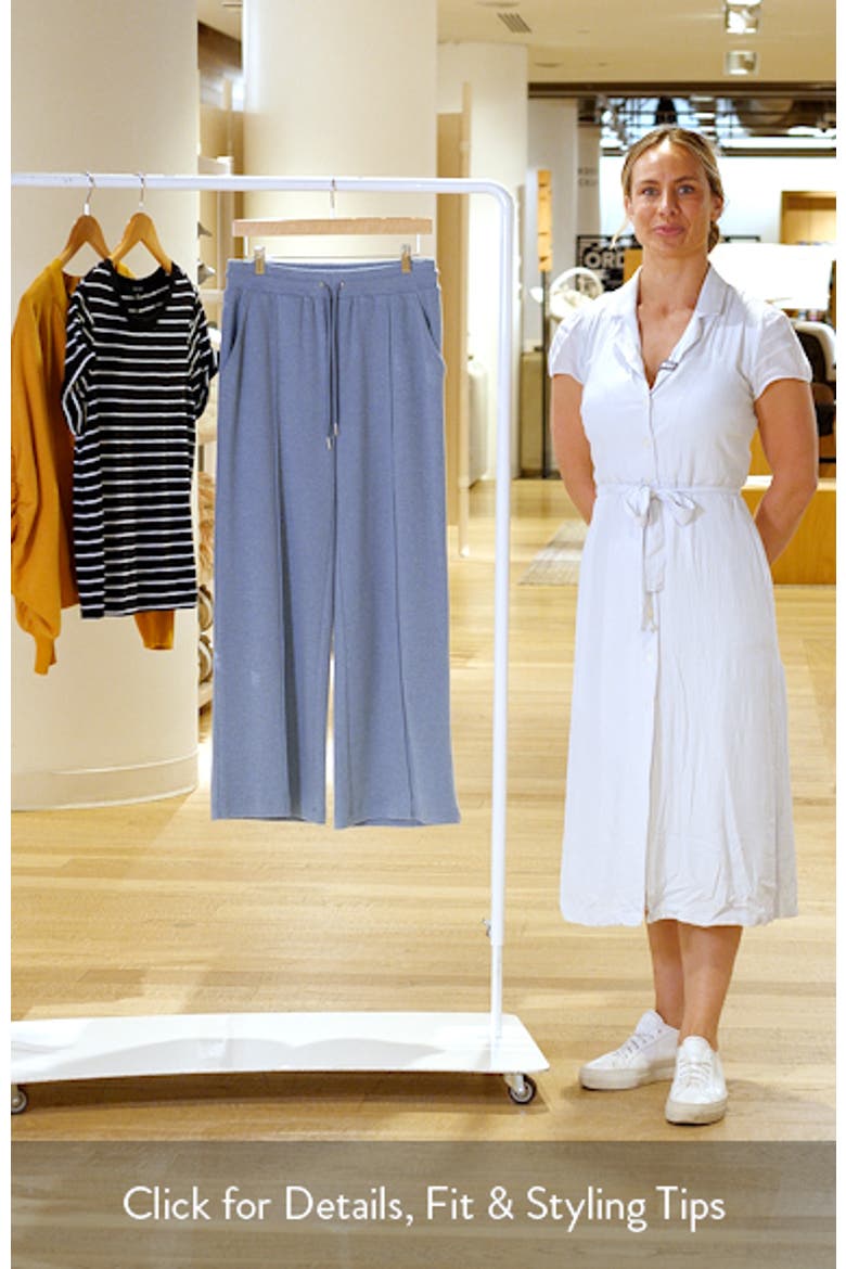 Seamed Drawstring Lounge Pants video