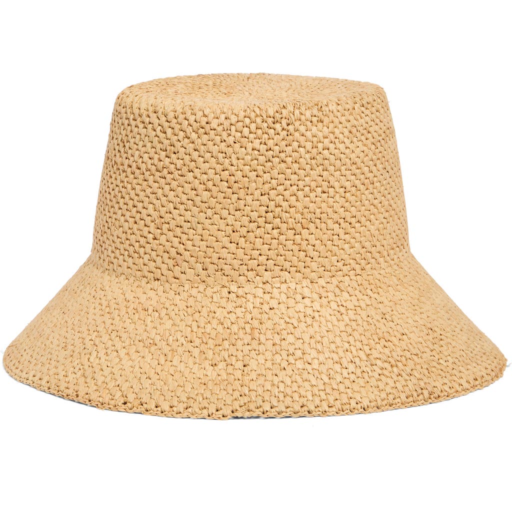 Lack Of Color Reef Raffia Bucket Hat