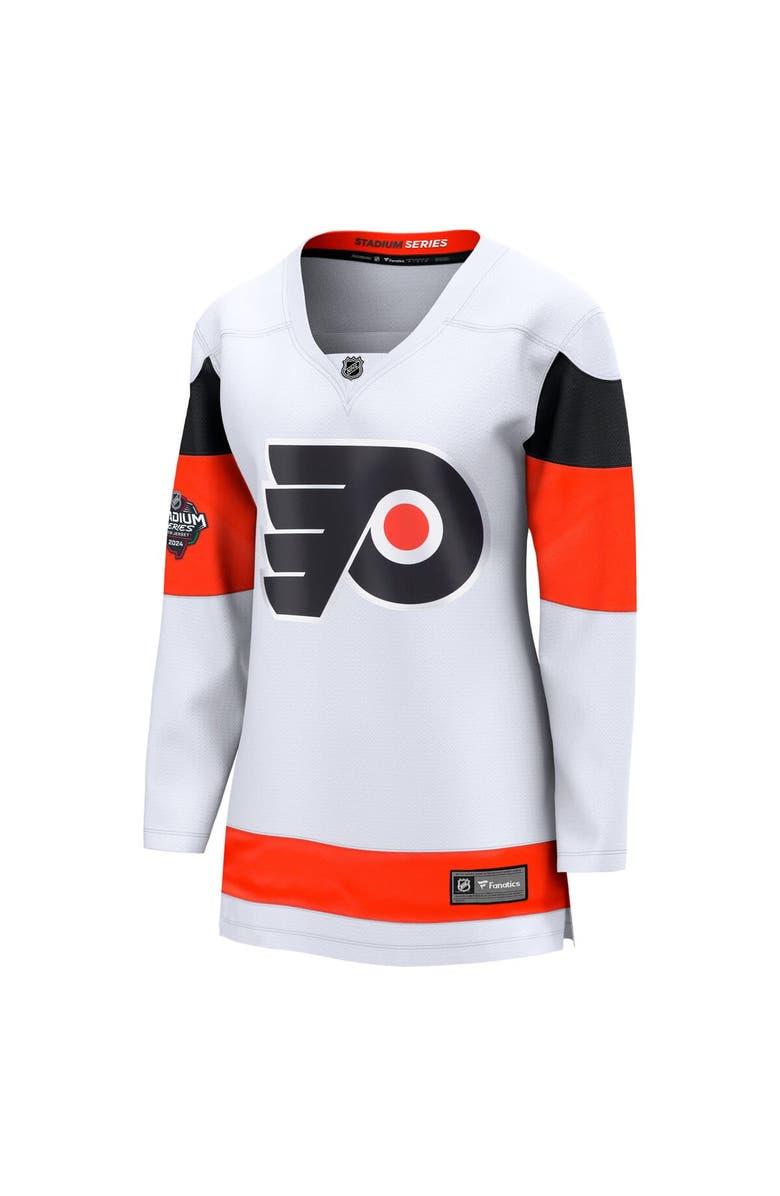 FANATICS Women's Fanatics Branded  White Philadelphia Flyers 2024 NHL Stadium Series Breakaway Jersey, Alternate, color, 