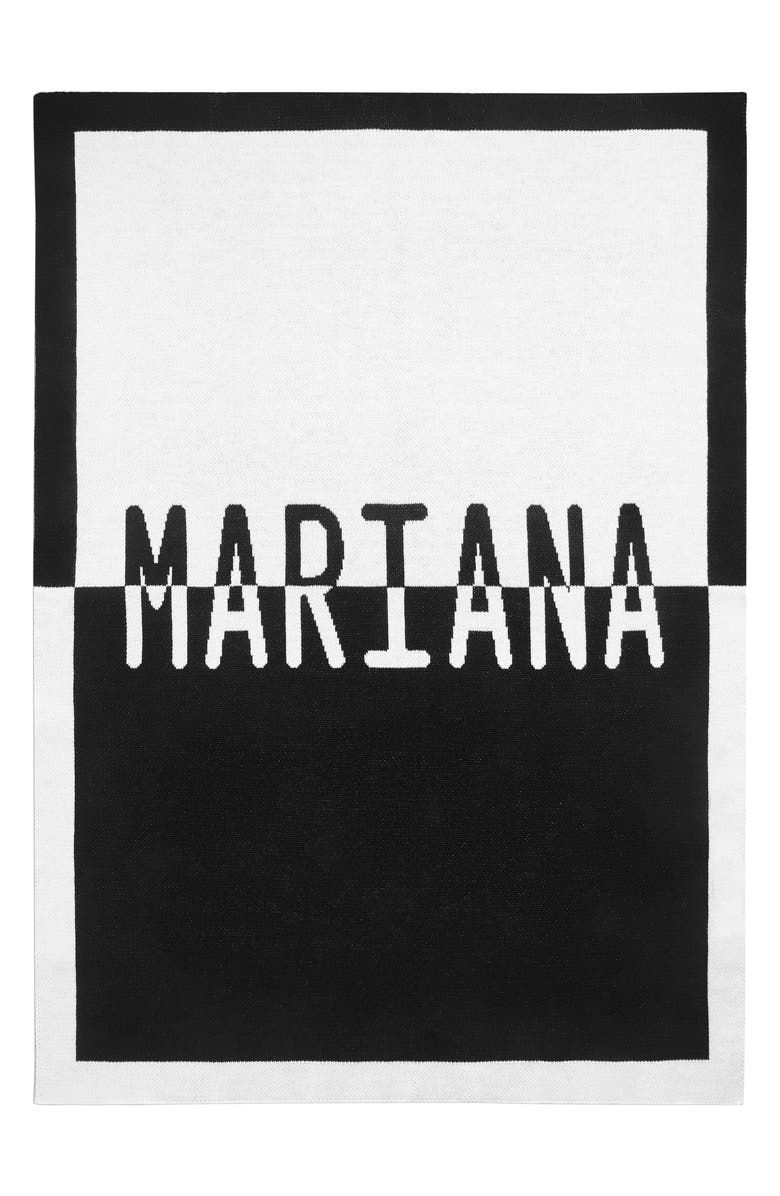 BaubleBar Spell It Out Personalized Blanket, Main, color, 