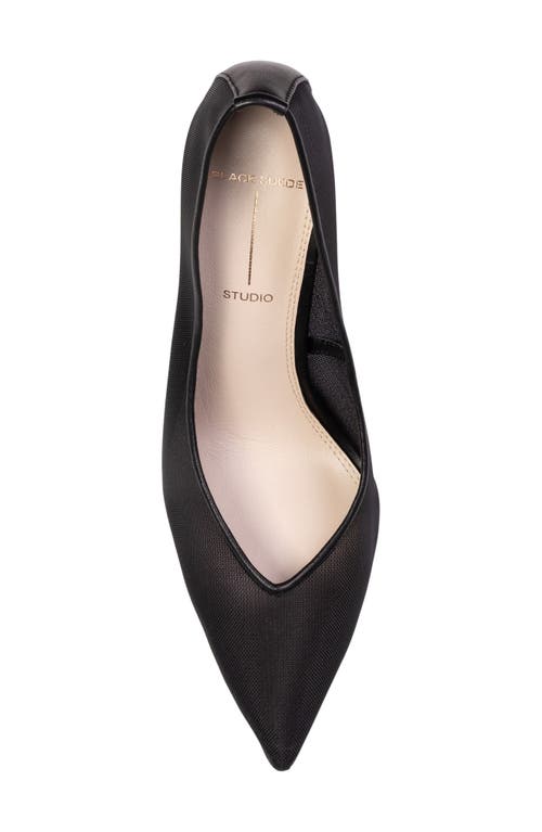 BLACK SUEDE STUDIO BLACK SUEDE STUDIO CLIO POINTED TOE PUMP