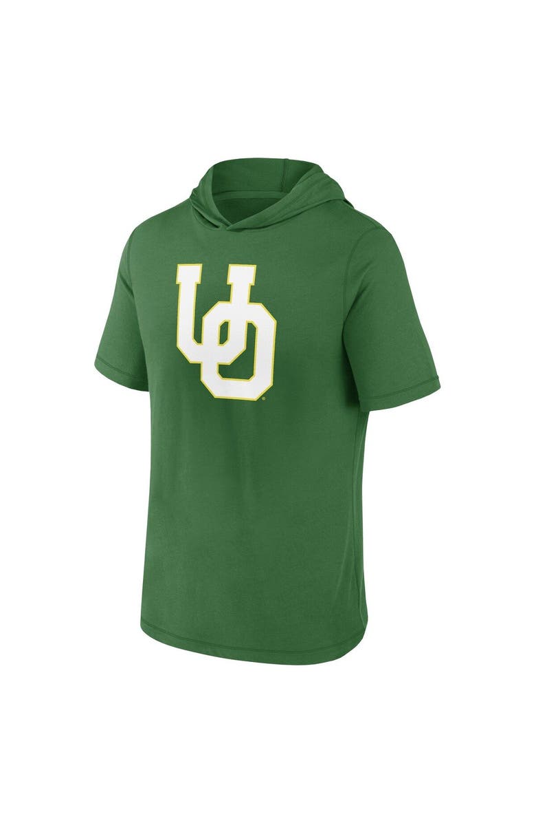 FANATICS Men's Fanatics Branded Green Oregon Ducks Primary Logo Hoodie T-Shirt, Alternate, color, Green