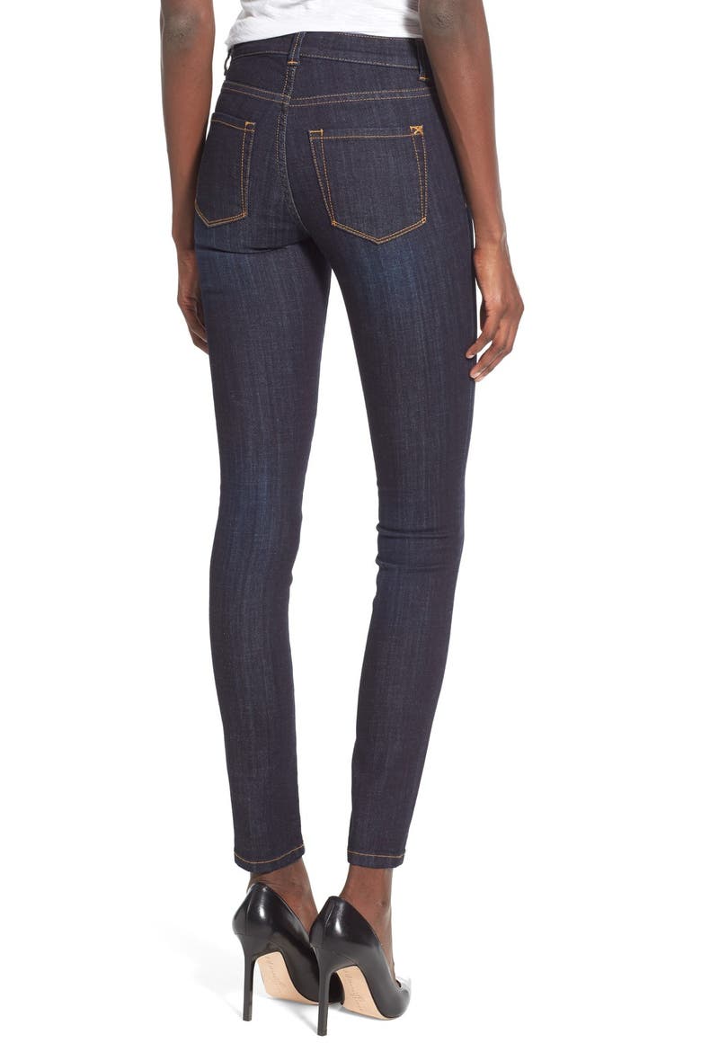 Plain Pocket Stretch Skinny Jeans, Alternate, color, RINSE WASH