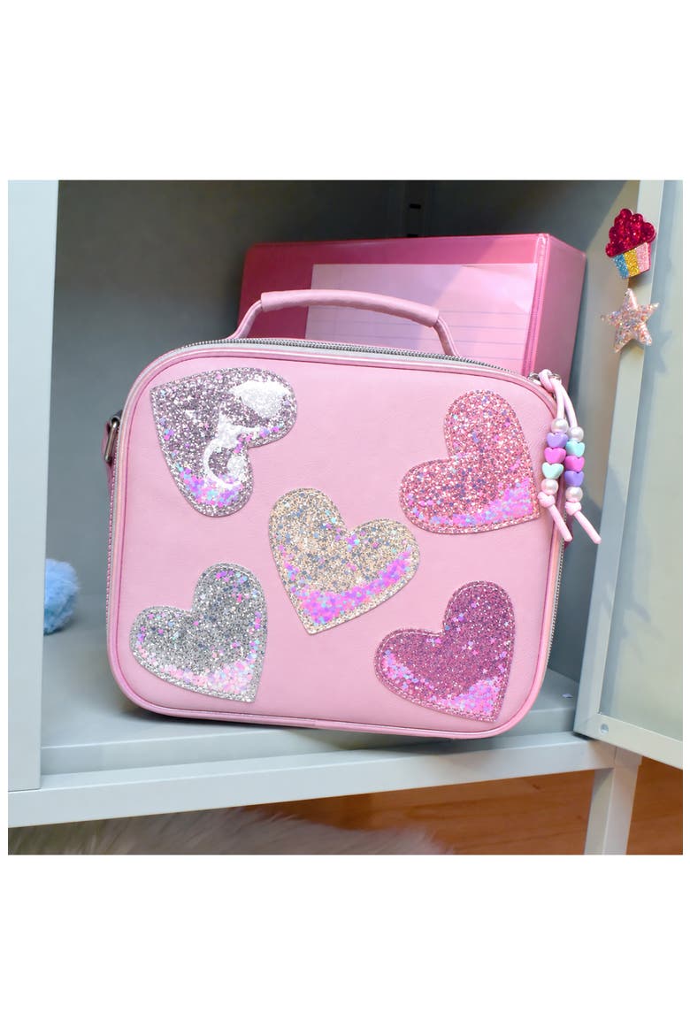 Heart Lunch Bag, Alternate, color, MULTI