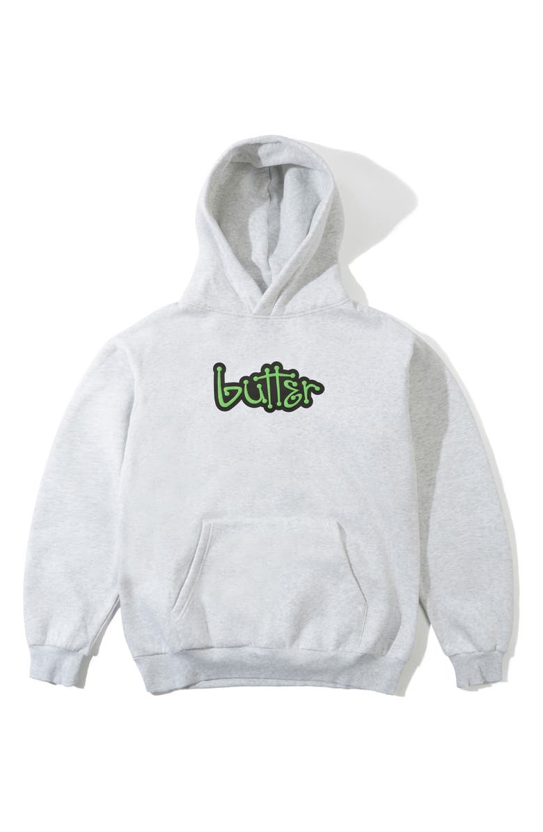 Butter Goods Connection Graphic Hoodie, Main, color, Ash