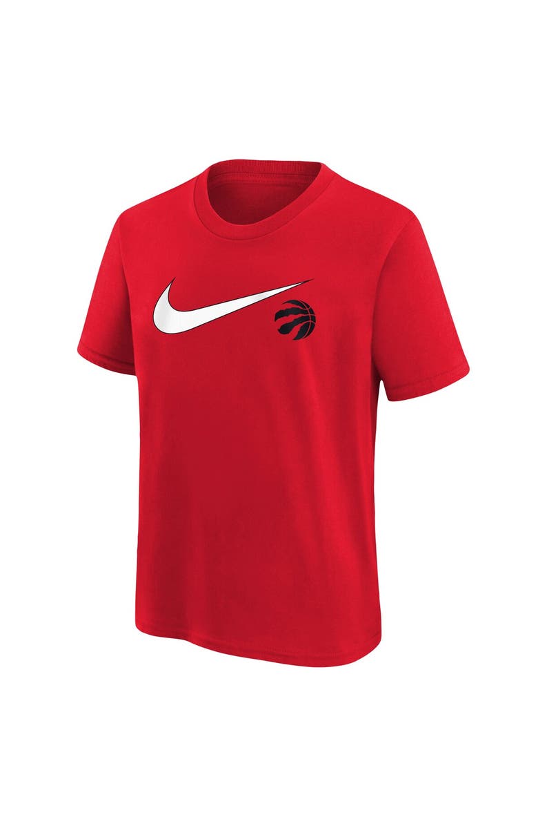 Nike Youth Nike Red Toronto Raptors Swoosh T-Shirt, Alternate, color, Red