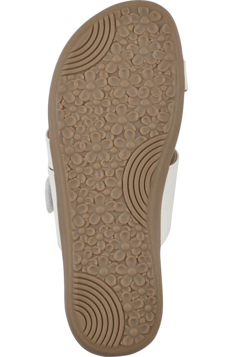 CLIFFS BY WHITE MOUNTAIN Fancify Toe Loop Sandal, Alternate, color, White Burnished Smooth