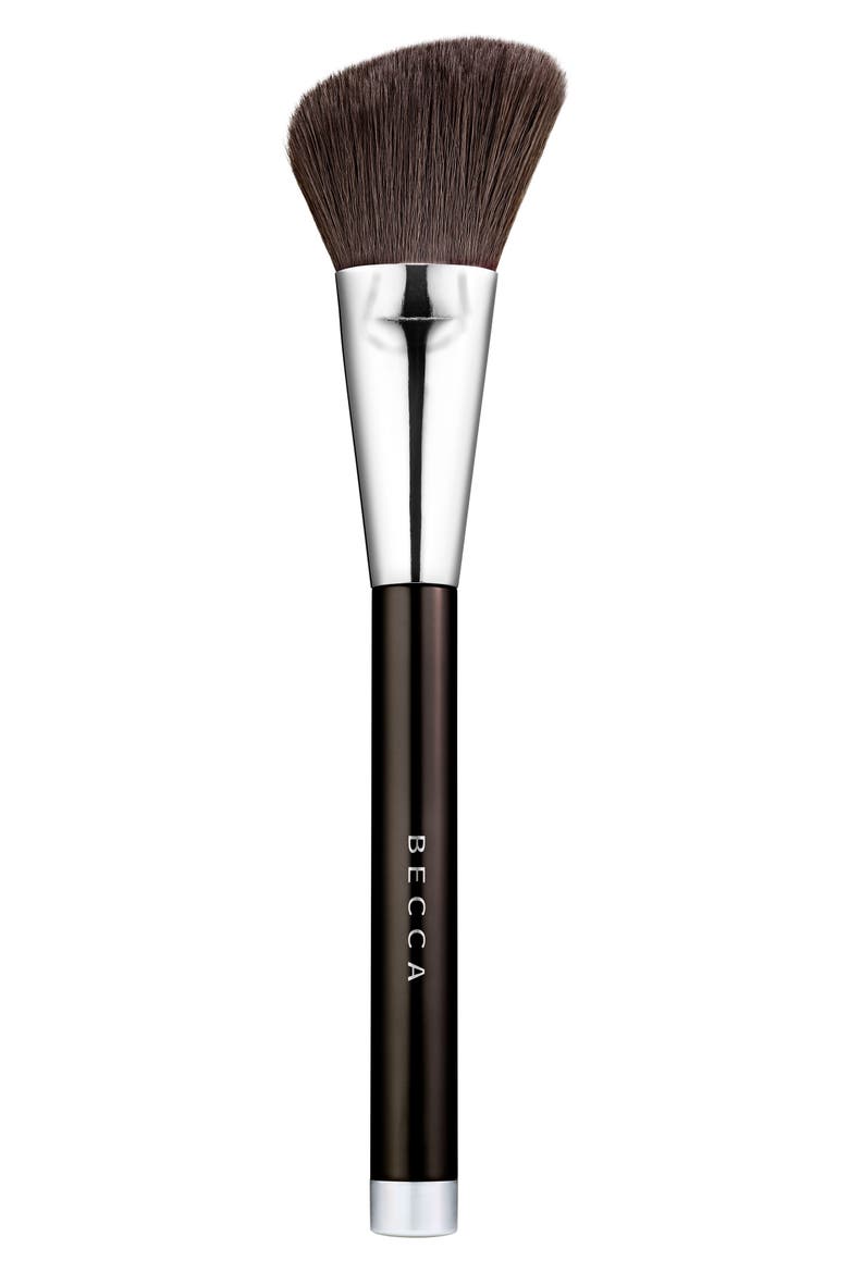 BECCA Angled Highlighter Brush, Main, color, NO COLOR