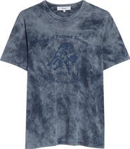 PALMES Lake Print Cotton T-Shirt