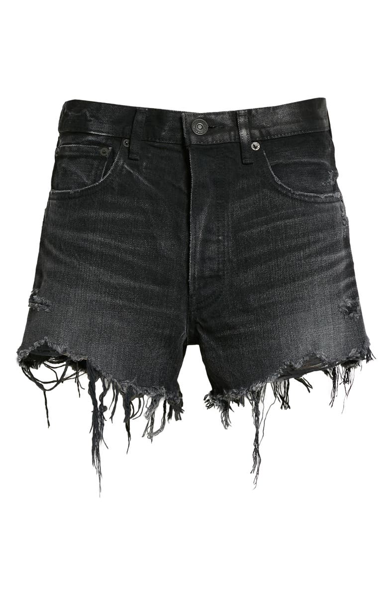 MOUSSY Shirley Cutoff Denim Shorts, Alternate, color, 