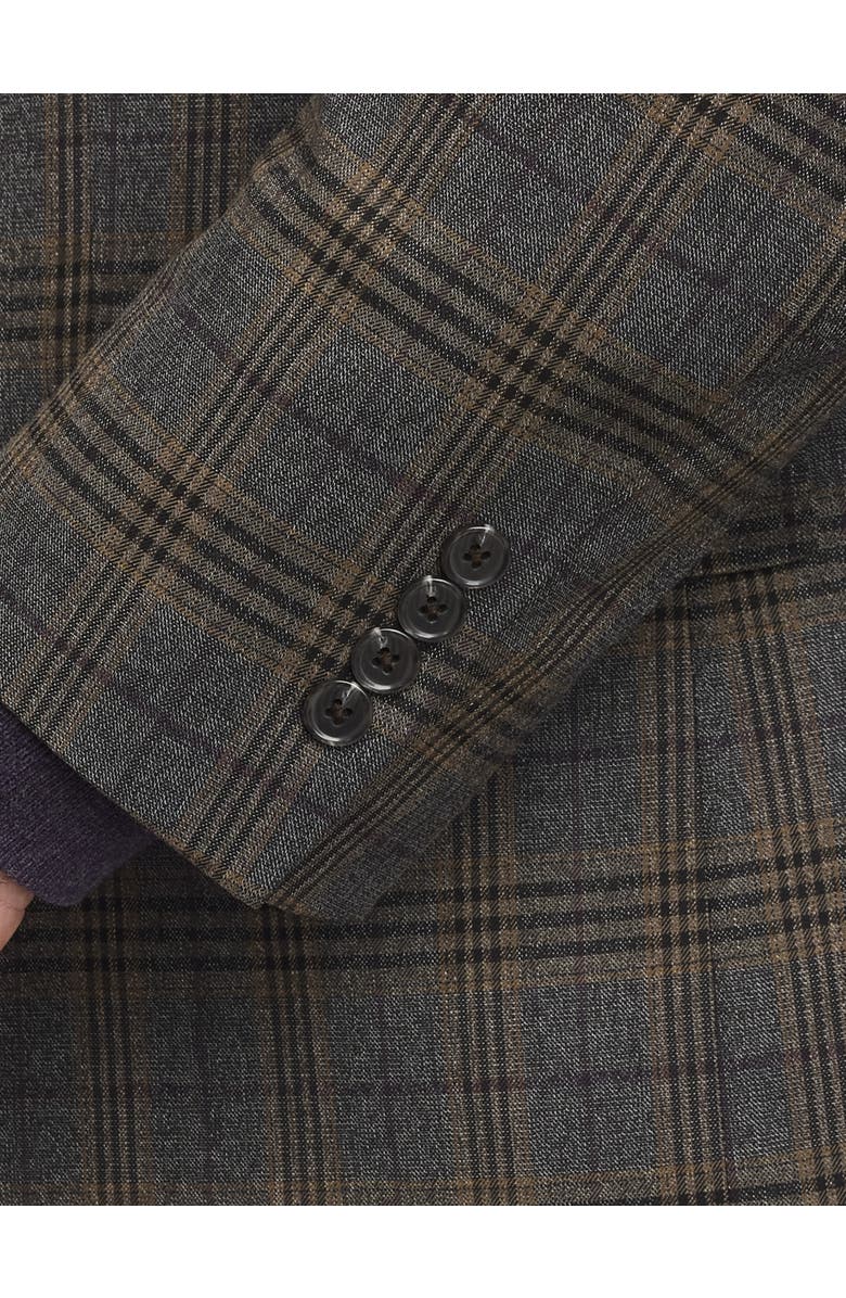 Oak Hill by DXL Multi Plaid Sport Coat, Alternate, color, 