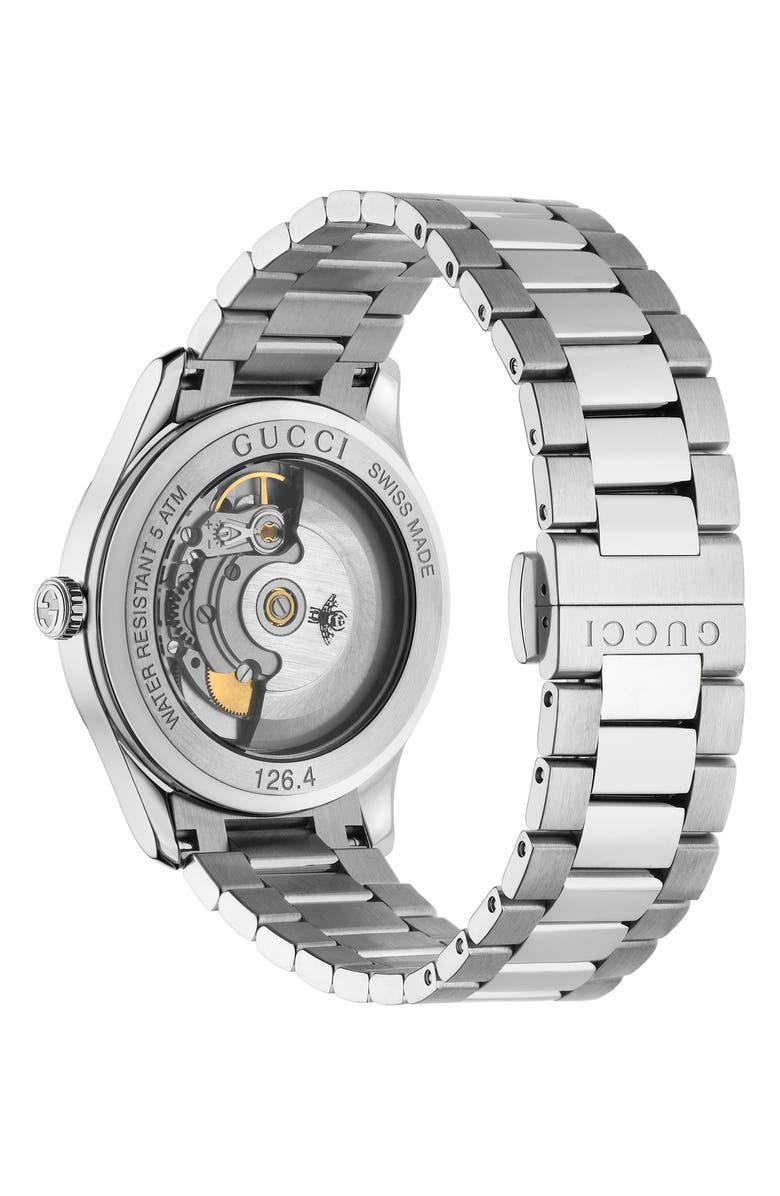 Gucci Bee Automatic Bracelet Watch, 38mm, Alternate, color, 