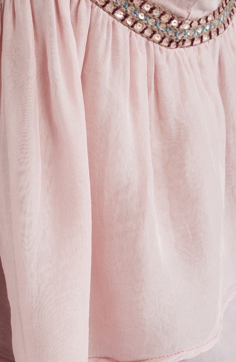 BDG Urban Outfitters Embroidered Detail Cami, Alternate, color, Pink