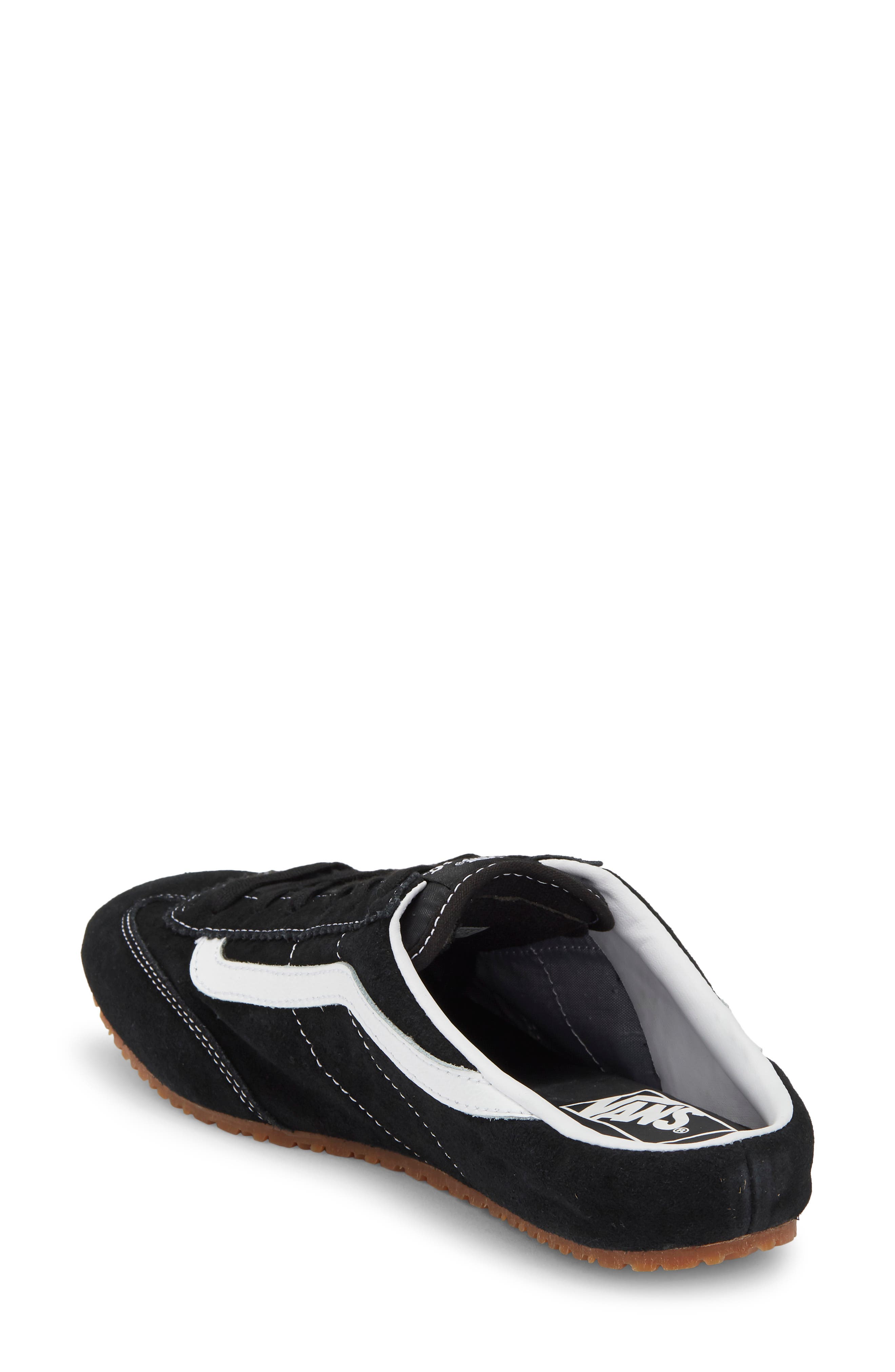 Super Lowpro Mule, Alternate, color, BLACK/WHITE