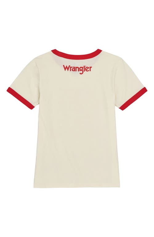 Wrangler X Stranger Things Upside Down Graphic T-shirt In White