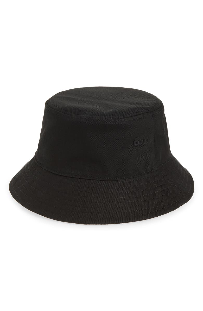 Open Edit Twill Bucket Hat, Main, color, Black