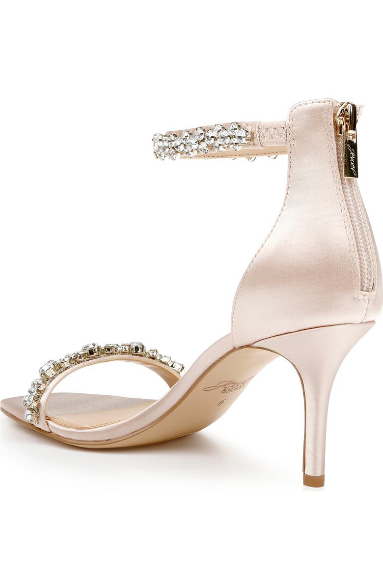 Jewel Badgley Mischka Dustyn Metallic Sandal, Alternate, color, Champagne