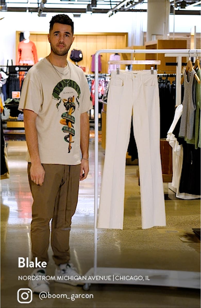 Ruth High Rise Straight Leg Jeans, sales video thumbnail