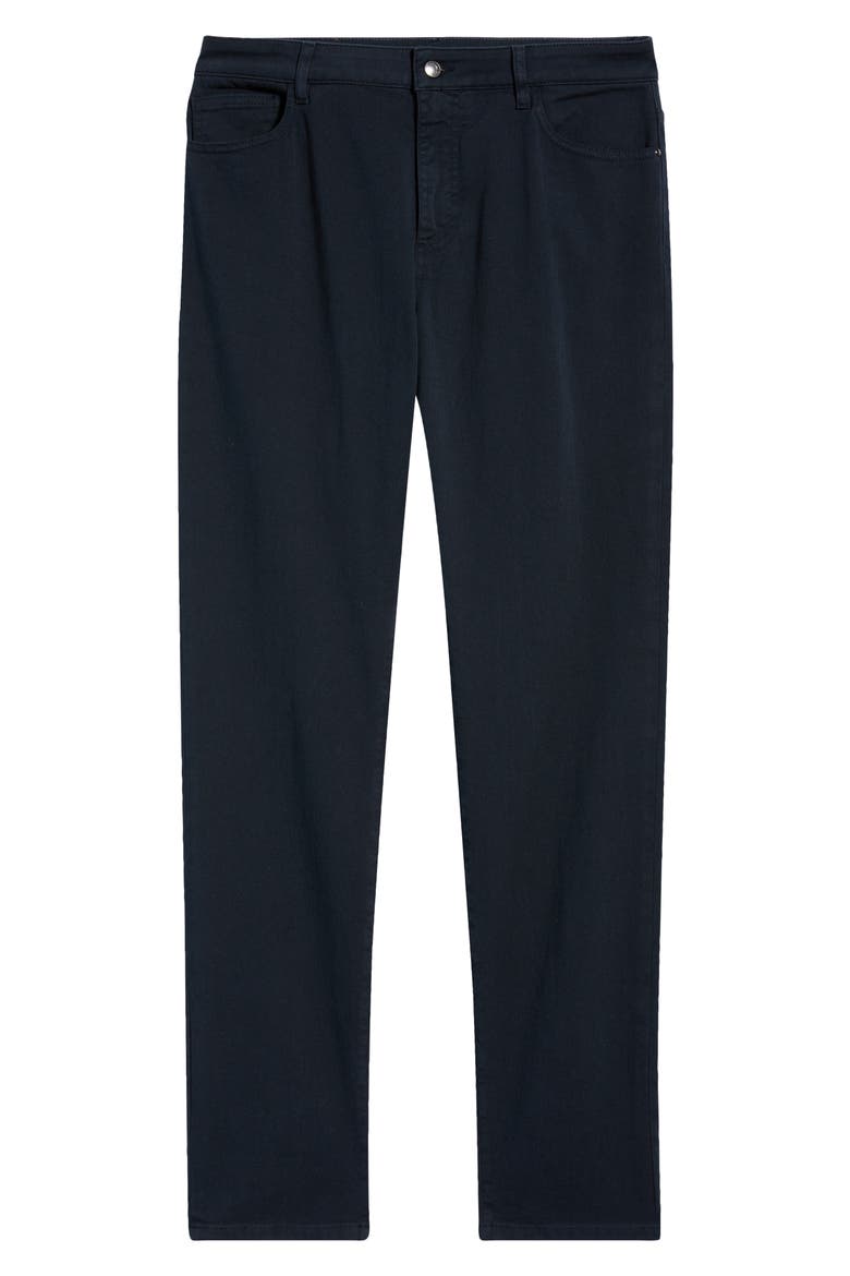 Garment Dyed Bull Denim Jeans, Alternate, color, NAVY