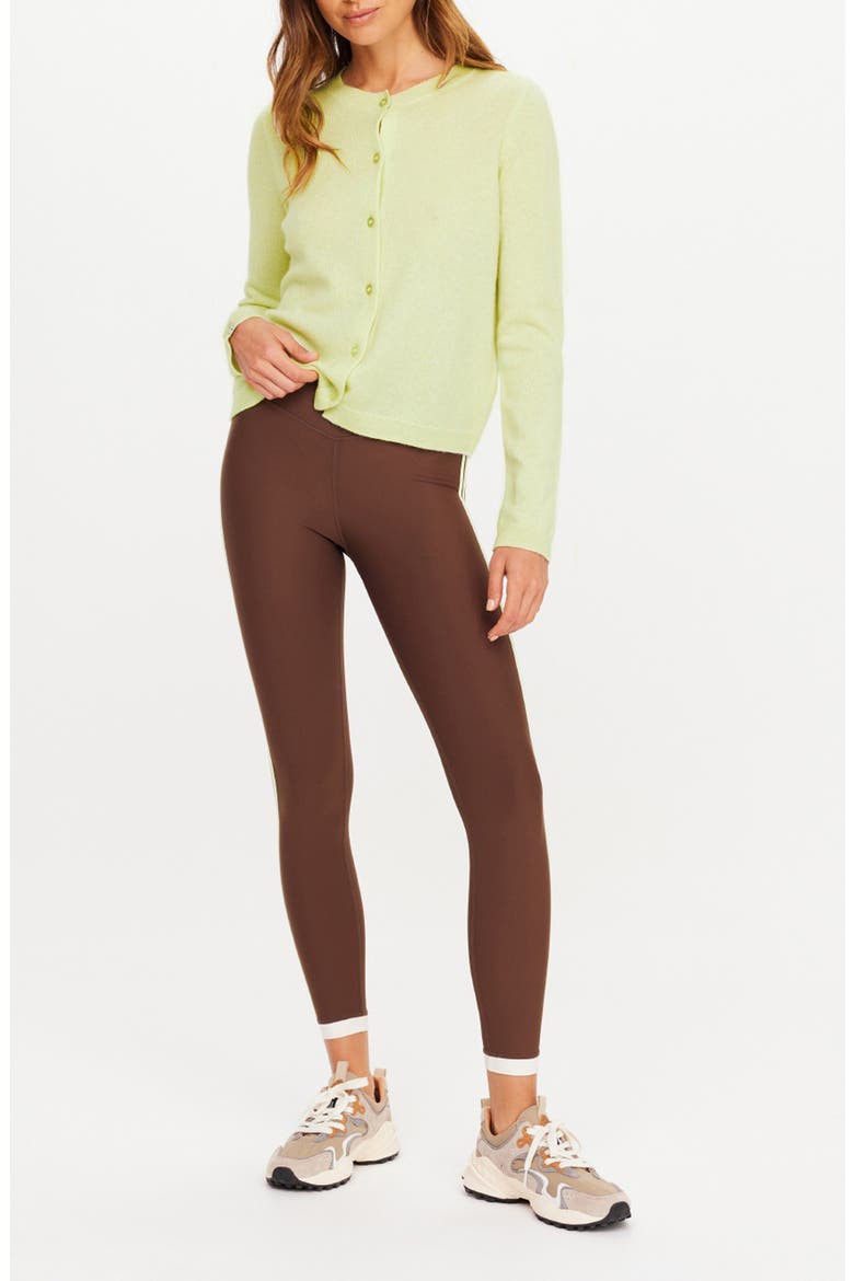 Sakina Cashmere Cardigan, Alternate, color, GREEN