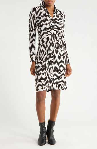 Sheska Ruched Shirtdress