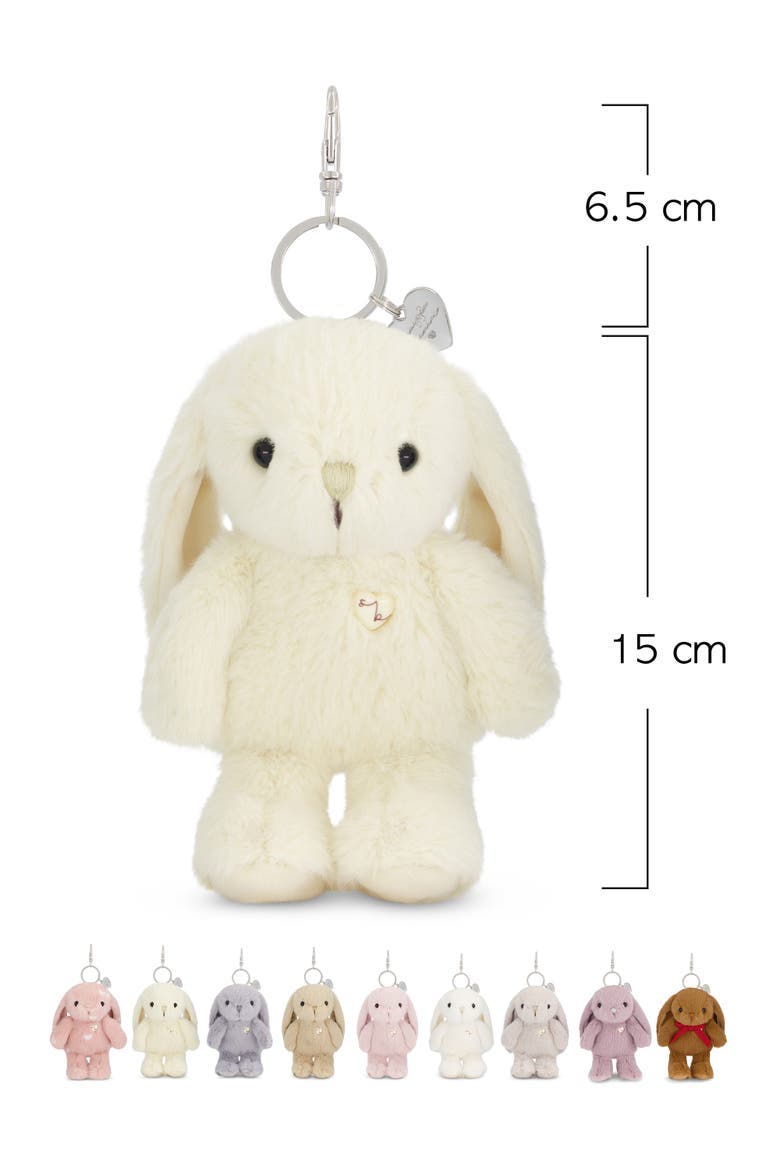 Penelope the Bunny Set of 2 Plush BFF Keychains, Alternate, color, Blossom & Sunshine