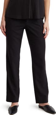 Vince Wool Blend Flannel Pull-On Pants