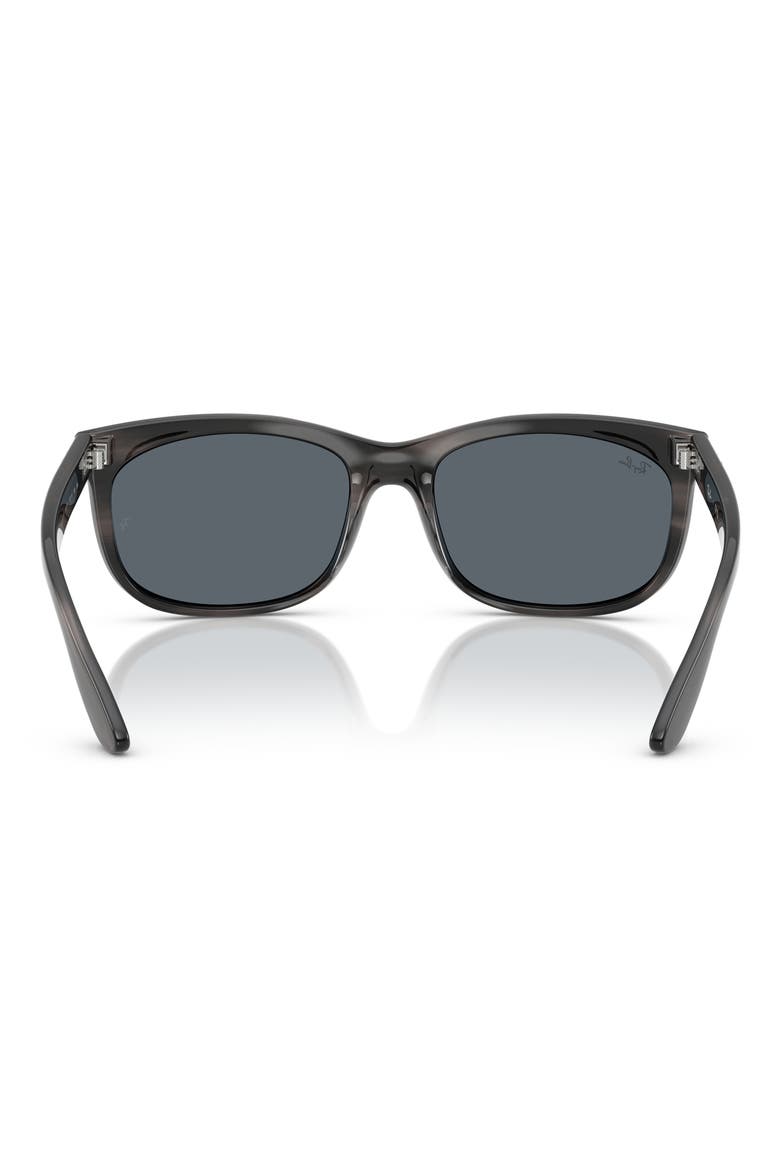 Pillow 60mm Sunglasses, Alternate, color, BROWN STRIPED GREEN