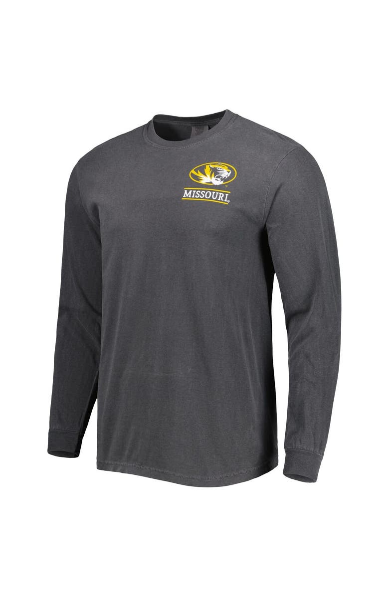 IMAGE ONE Men's Black Missouri Tigers Circle Campus Scene Long Sleeve T-Shirt, Alternate, color, 