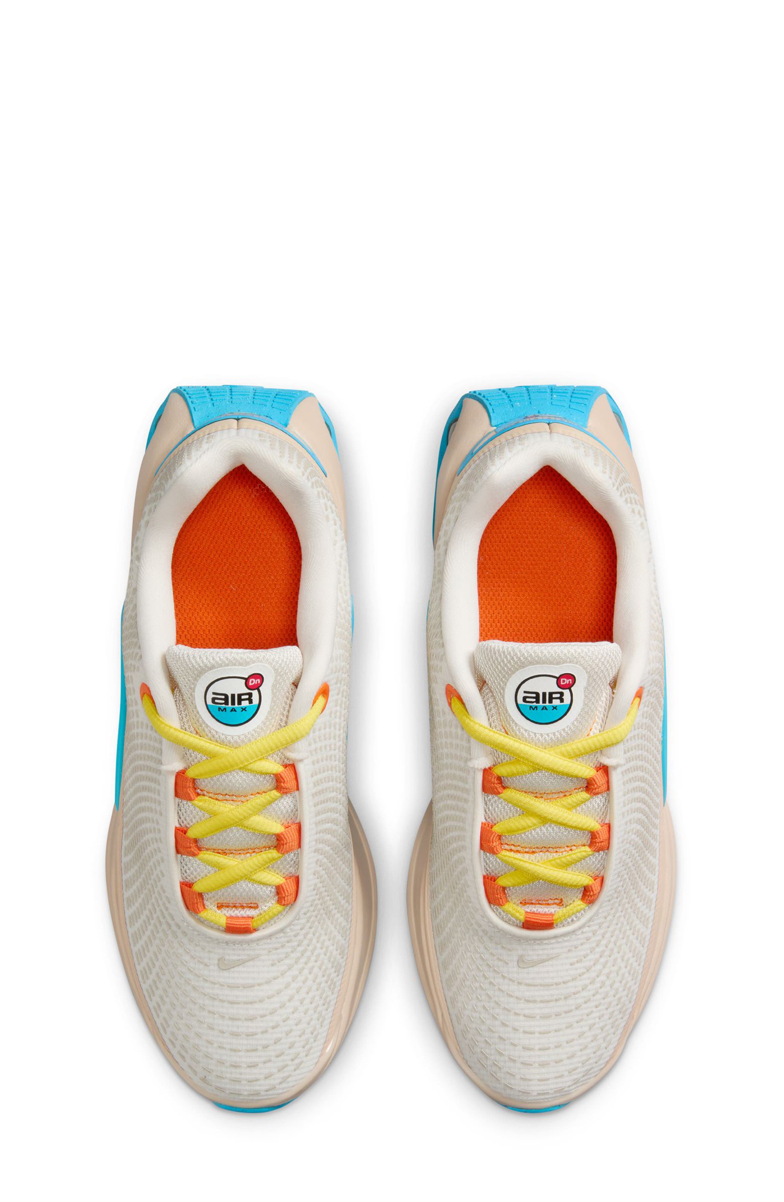 Nike Kids' Air Max Dn Sneaker, Alternate, color, Phantom/ Orange/ Sanddrift