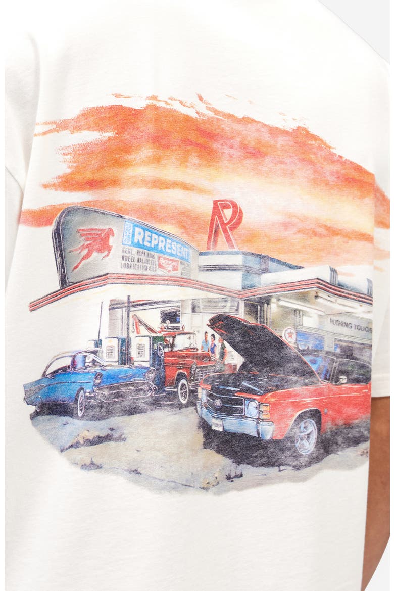 24-Hour Service Graphic T-Shirt, Alternate, color, FLAT WHITE