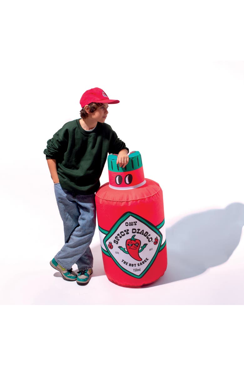 Air Pillow Spicy diablo, Alternate, color, Red
