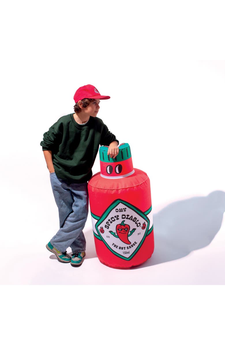 OMY Air Pillow Spicy diablo, Alternate, color, Red